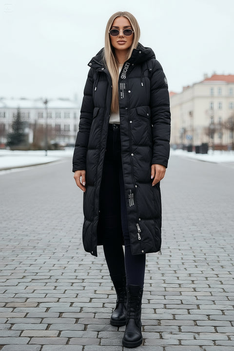 Dame Vinterjakke model Monique Sort