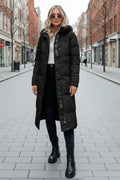 Damvinterjacka modell Monique Svart