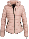 Kelly kort vinter jakke i pink