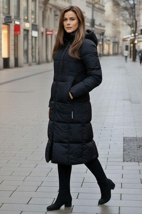 Dame Vinterjakke model Calgary i Sort