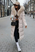 Damvinterjacka modell Carol i Beige