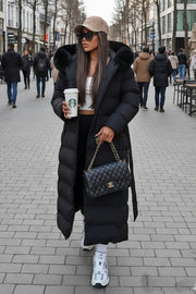 Dame vinterjakke model Diva - Sort