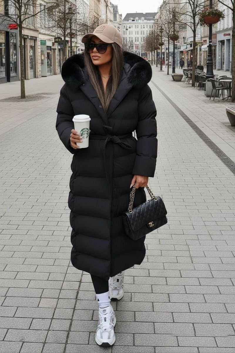 Damvinterjacka modell Diva - Svart