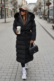 Dame vinterjakke model Diva - Sort