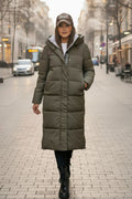Damvinterjacka modell Lorica Oliv