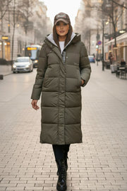 Dame Vinterjakke model Lorica Oliven