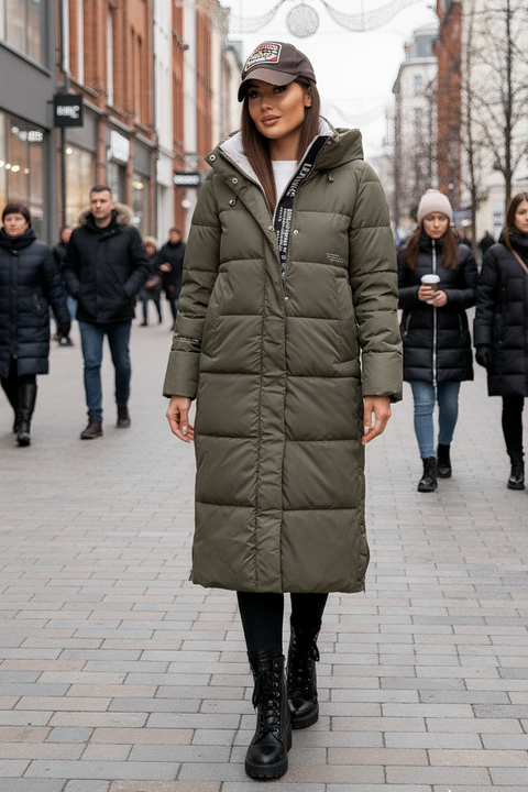 Dame Vinterjakke model Lorica Oliven