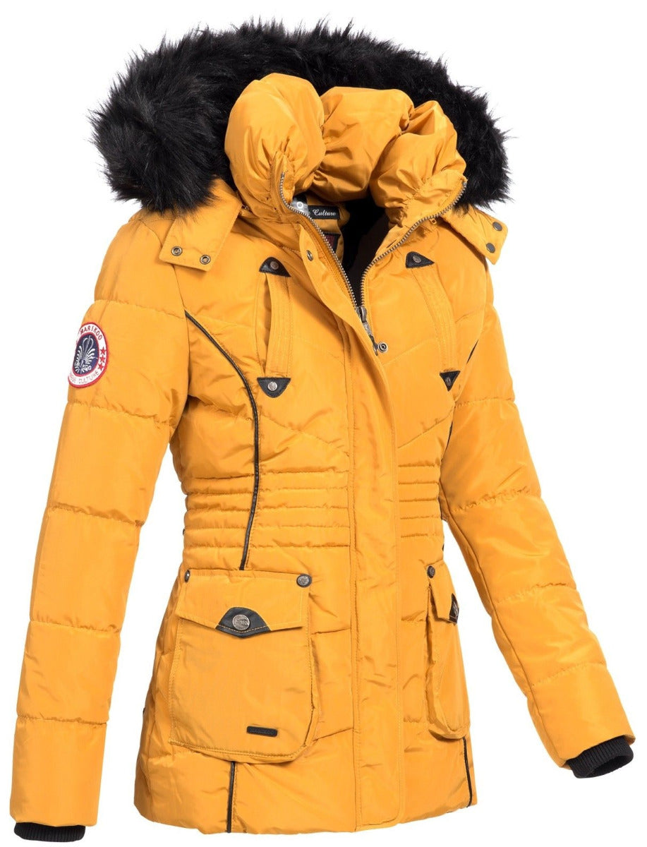 Vanilla vinter jakke Gul