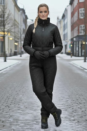 Jumpsuit - Dame termo Heldragt i Sort