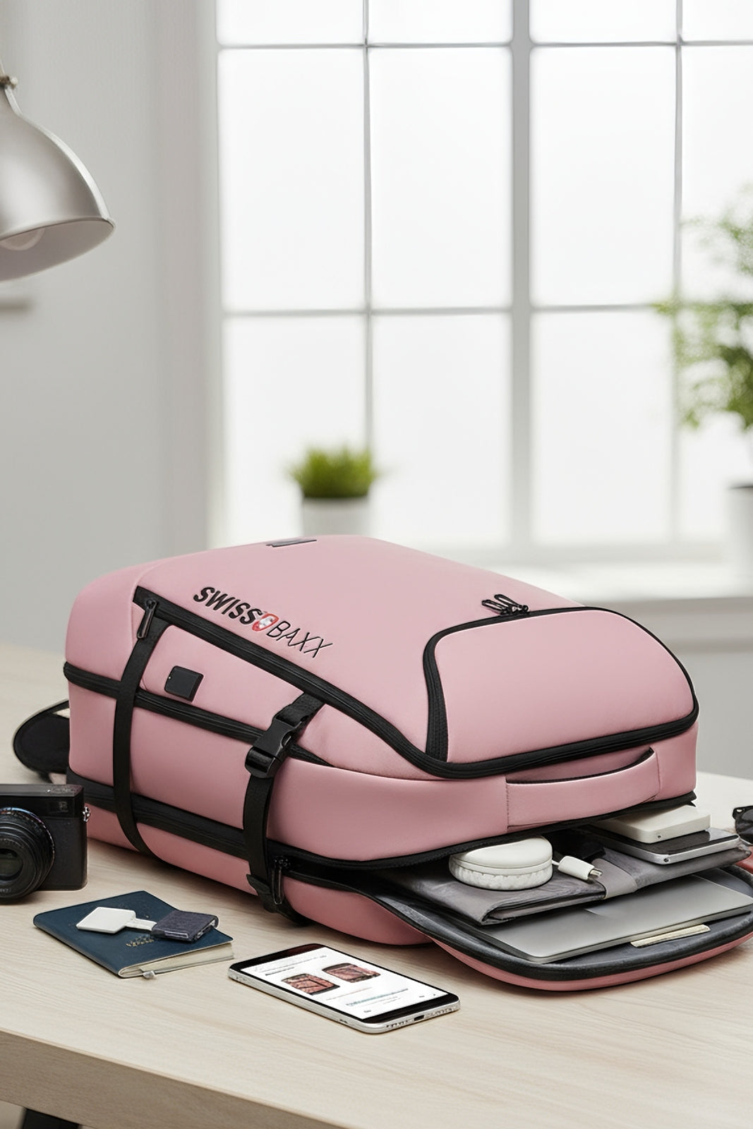 Swiss Rygsæk Rejse taske - Stor Model Milano