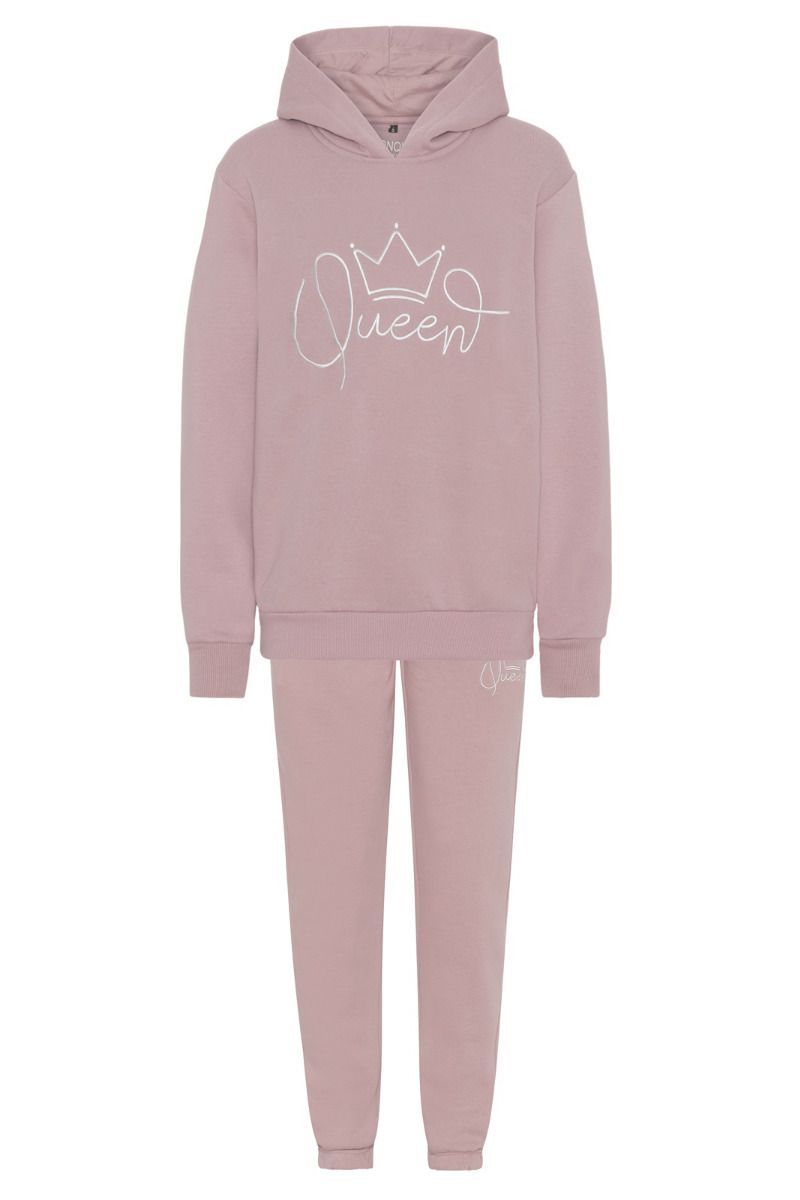 Träningsoverall modell Queen i rosa