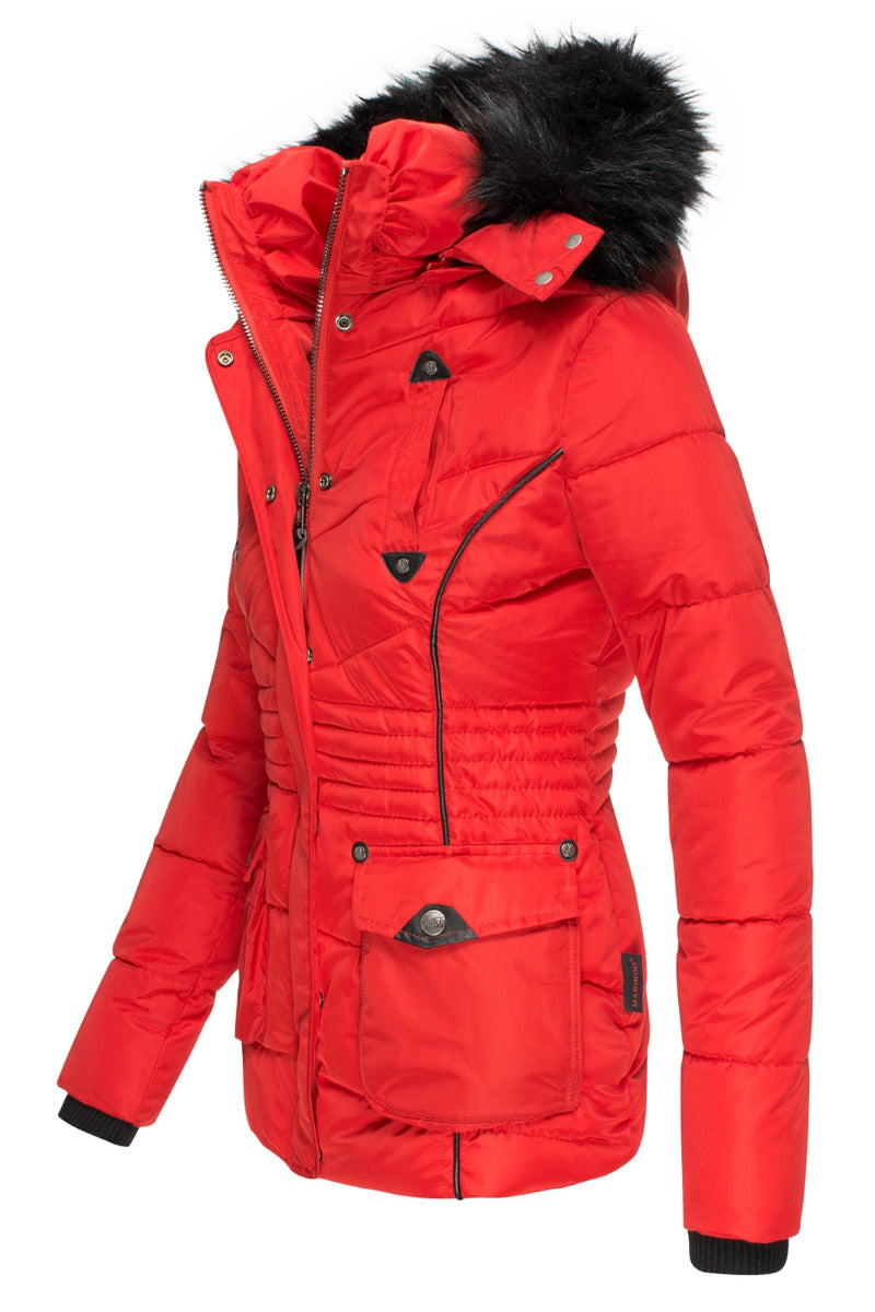 Vanilla vinter jakke Rød