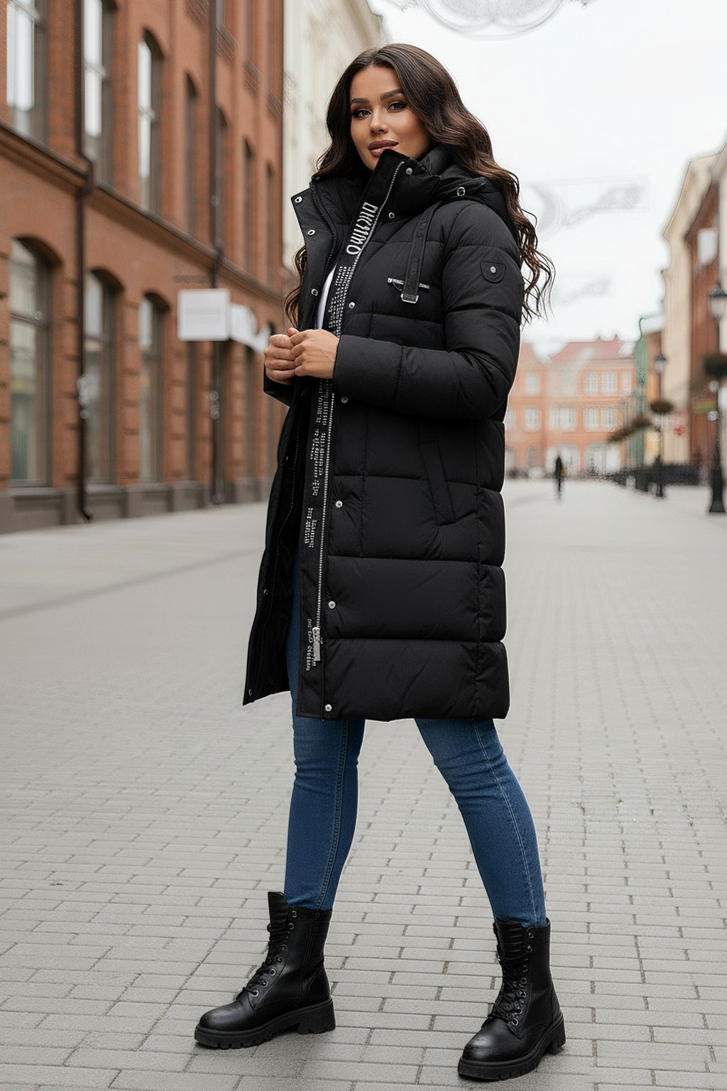 Damvinterjacka modell Selina