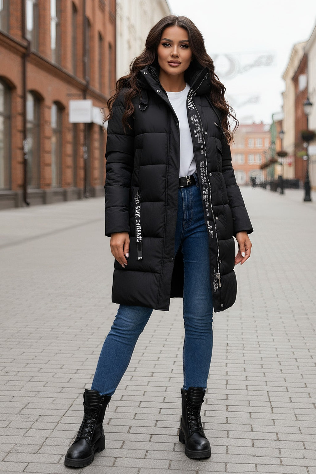 Damvinterjacka modell Selina