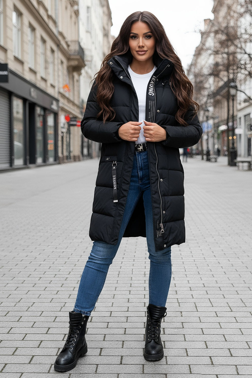 Damvinterjacka modell Selina